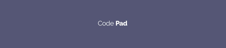 codepad cover